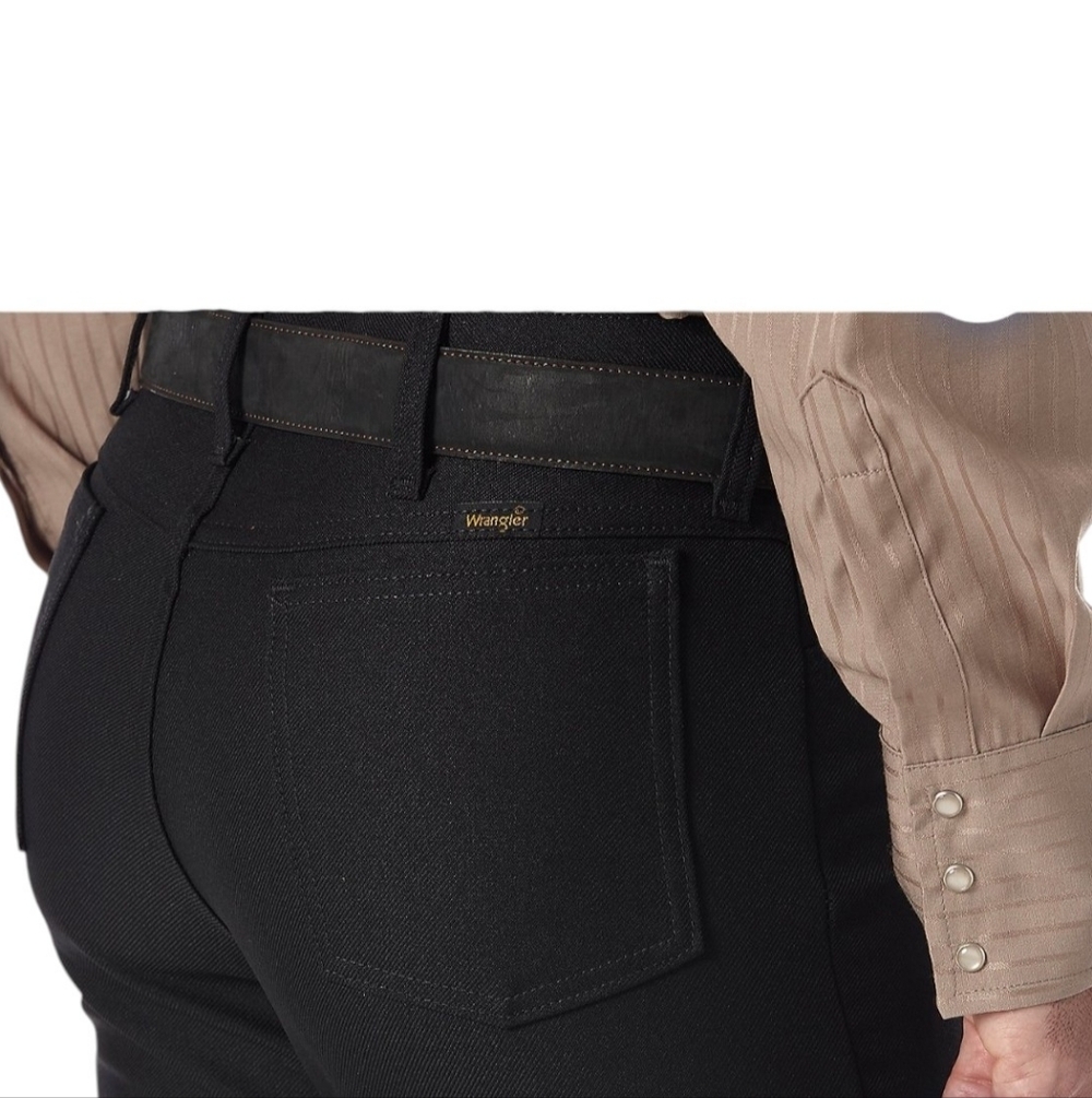 Wrangler Wrancher Classic Black Trousers (Bin A) - Picture 4 of 9